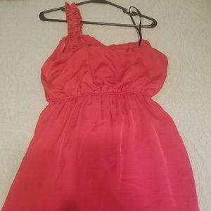 City Triangles Dresses - One shoulder City Triangles red dress City Triangles Dresses - One shoulder City Triangles red dress